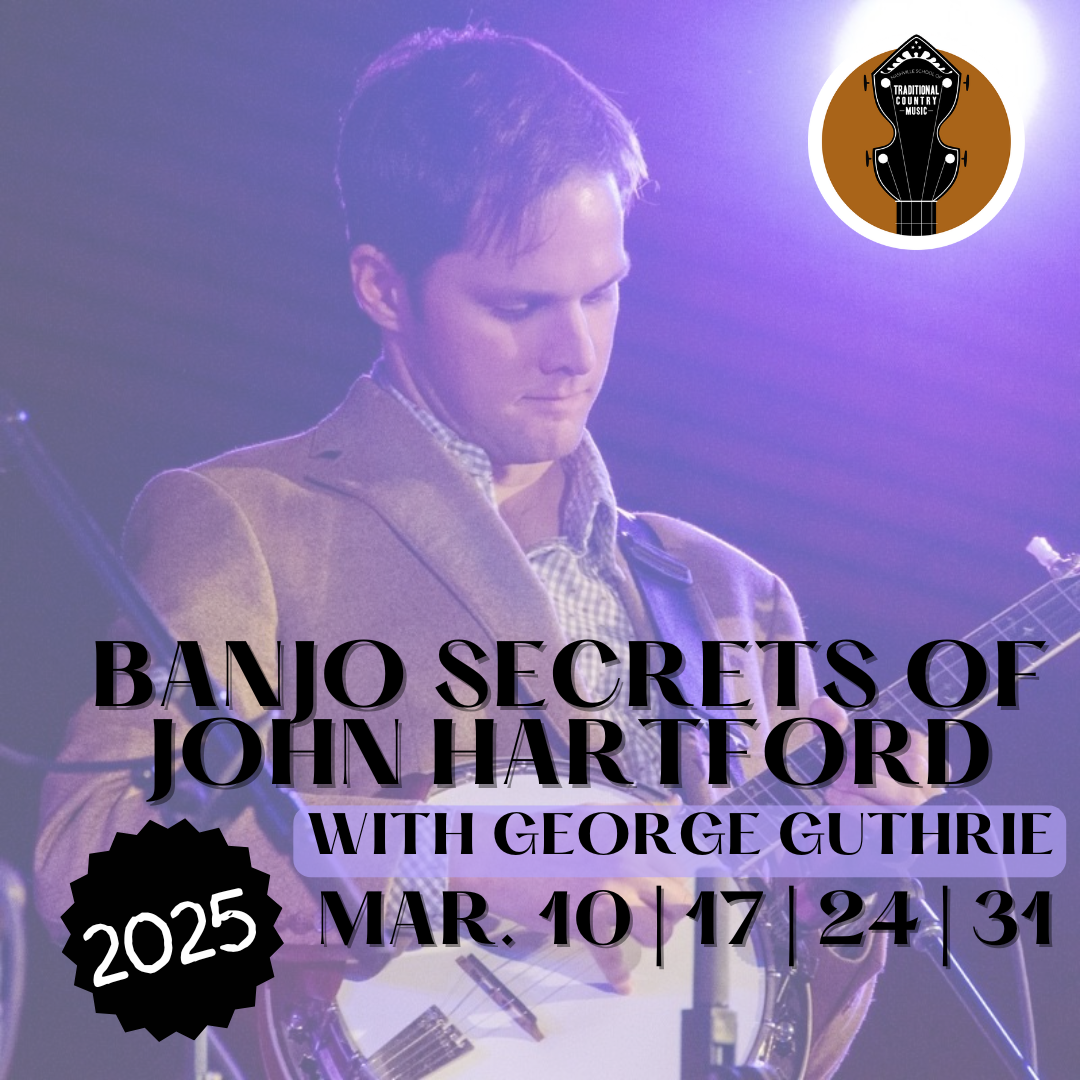 Banjo Secrets of John Hartford with George Guthrie (Beginner to Advanced)