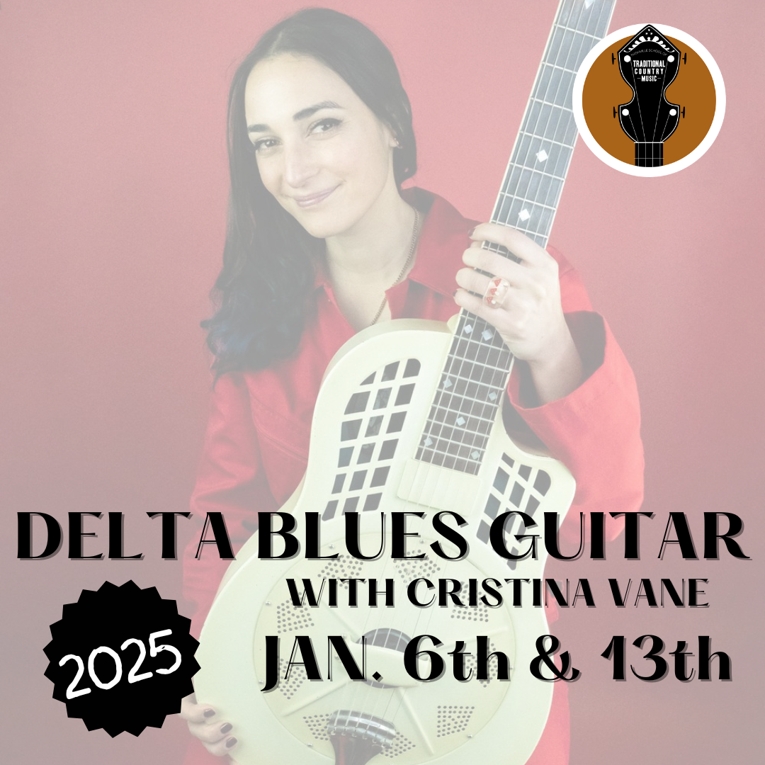 Delta Blues Slide Guitar with Cristina Vane (Intermediate to Advanced)